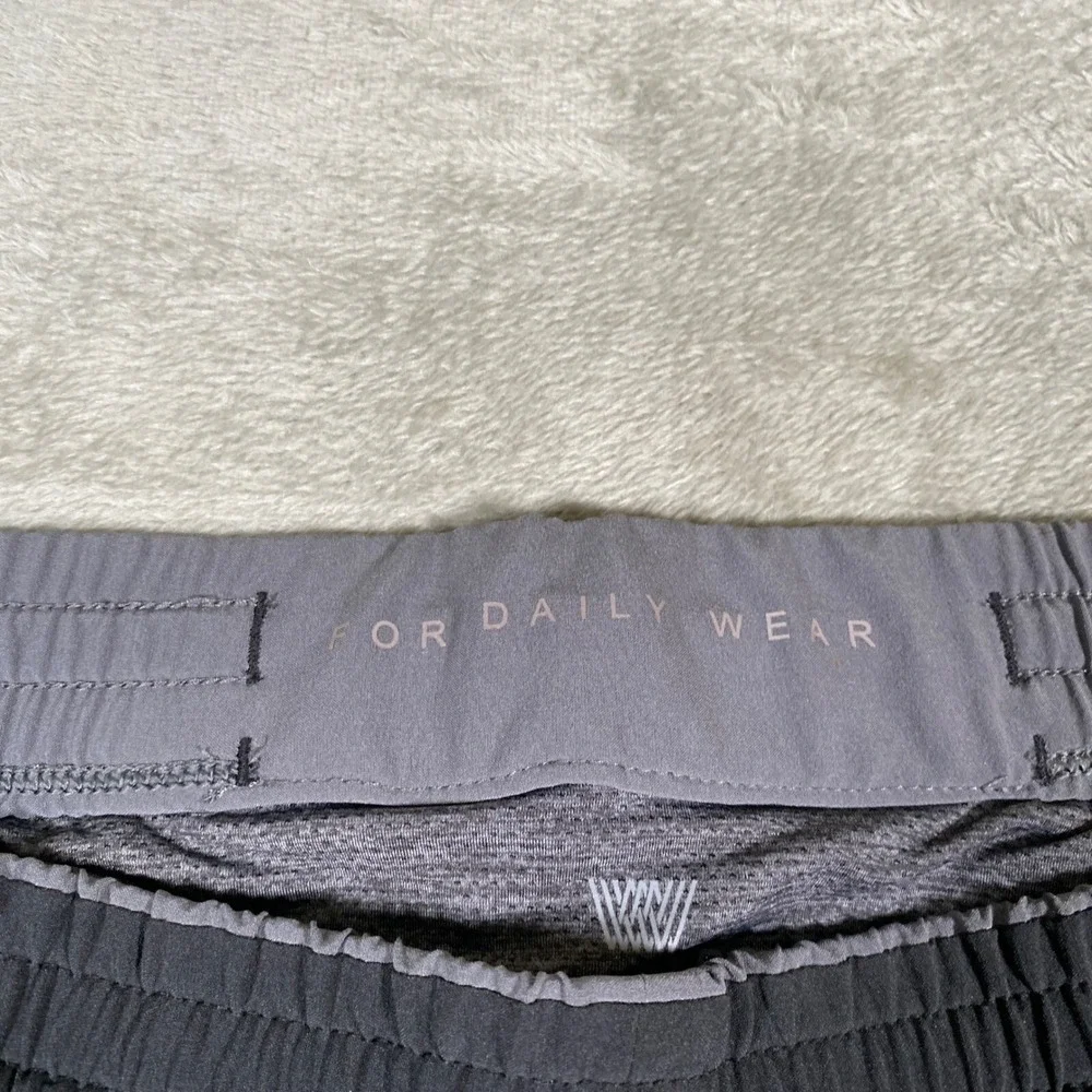 Mack Weldon Shorts Stealth Mens XL Black Polyester Spandex Active‎ Gym Running
